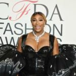 Серена Уильямс в платье от Тома Брауна на церемонии вручения премии CFDA Fashion Awards 2023